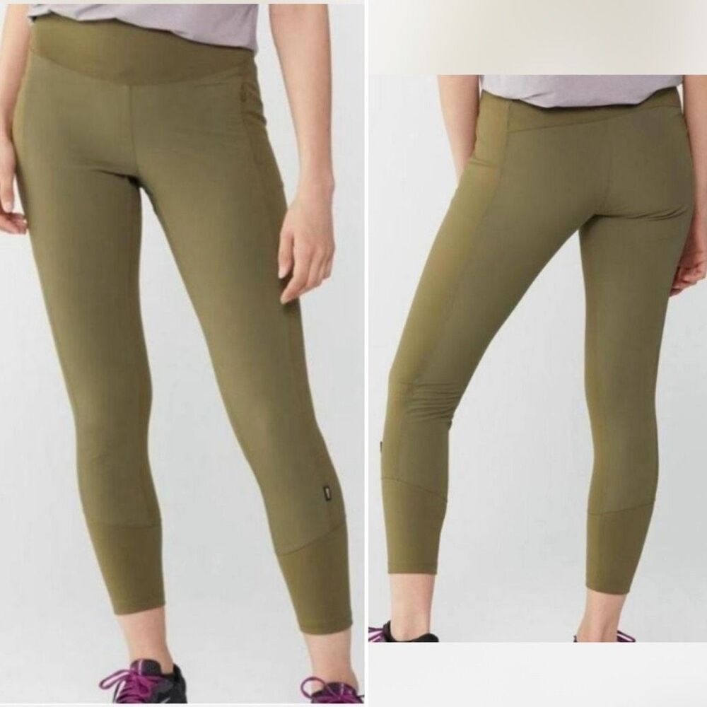 REI CO-OP Olive Green Hybrid Legging Pants-M